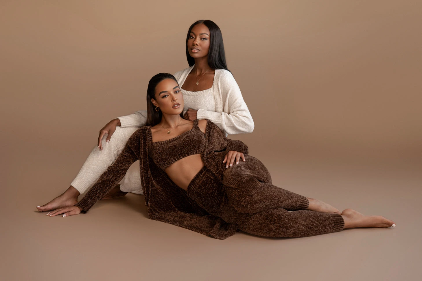 Chocolate Gemma Crop Chenille Top - Image 11