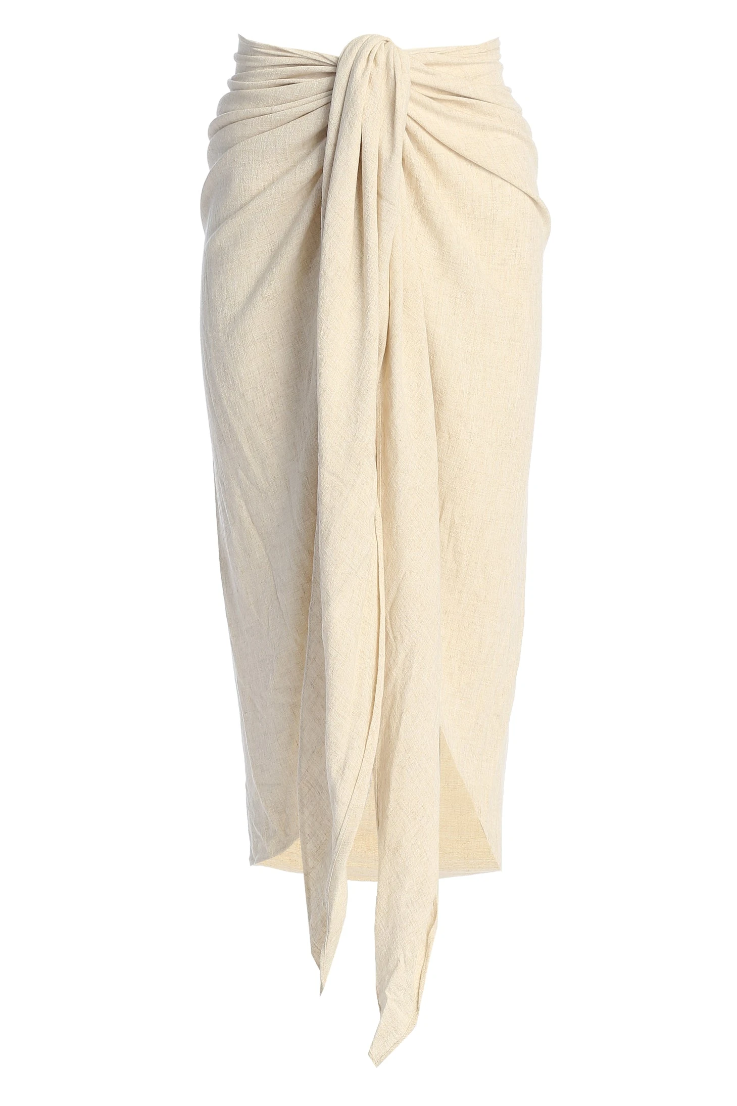 Natural Saylor Linen Sarong - Image 2