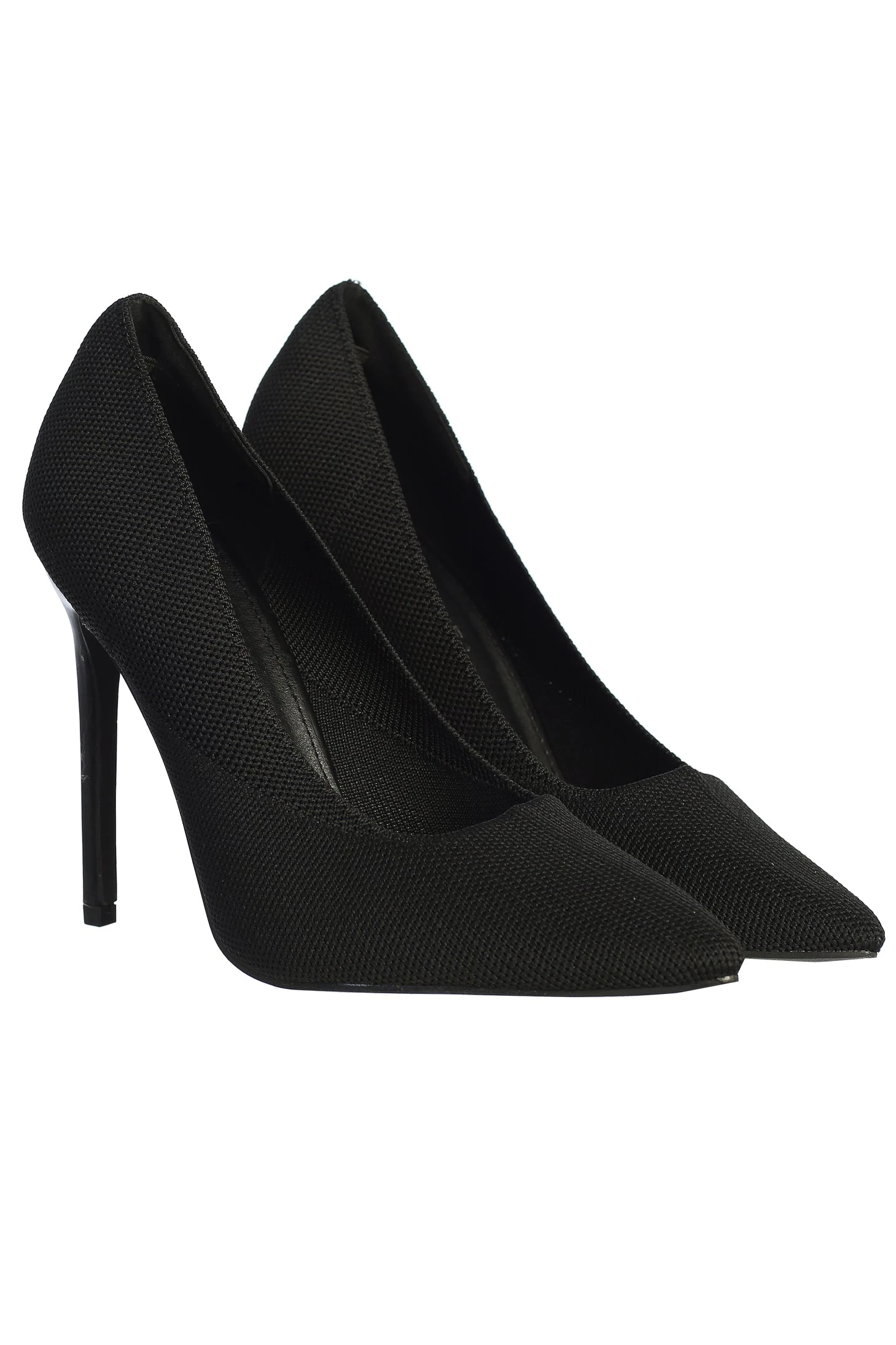 Black Glenna Pointed Toe Pumps - Image 3