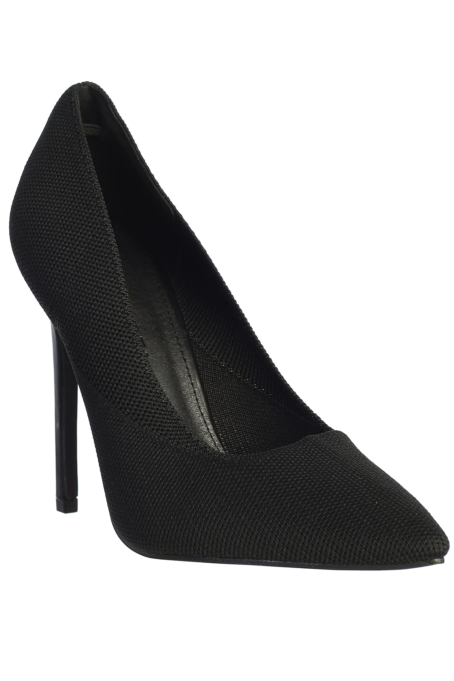 Black Glenna Pointed Toe Pumps