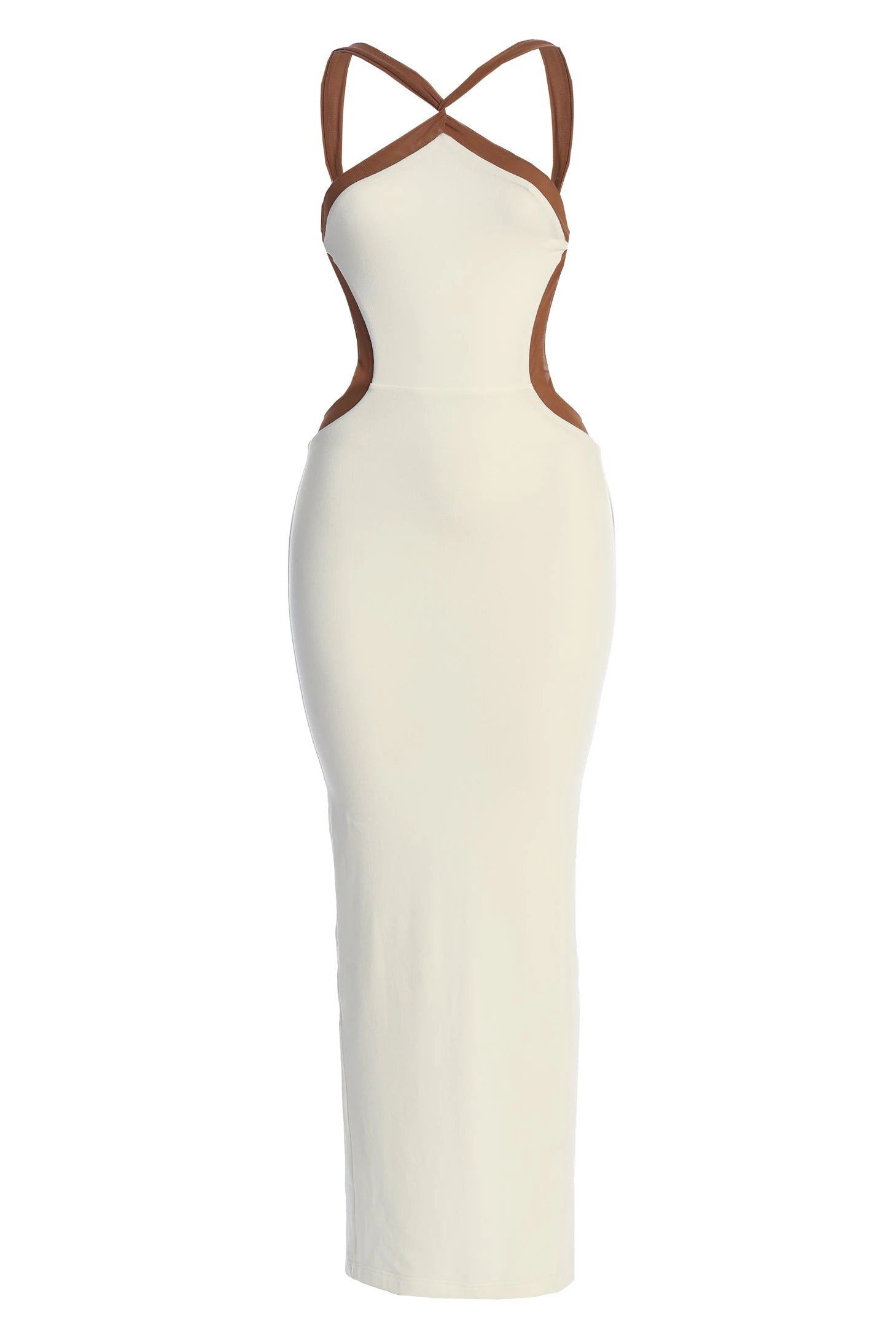 Ivory Nights In Milan Maxi Dress - Image 4