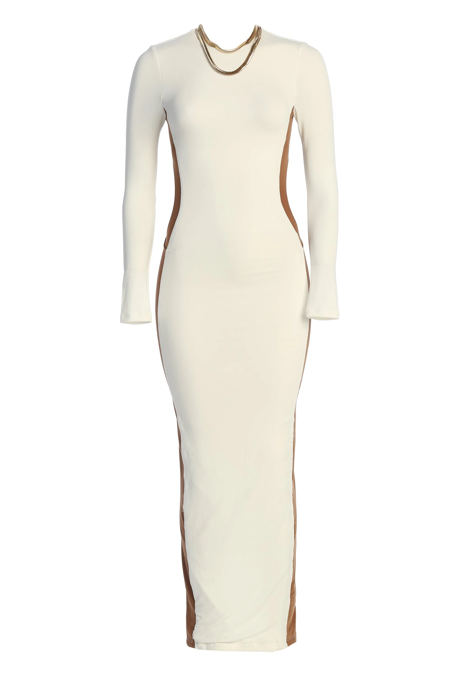 Ivory Break Away Maxi Dress - Image 3