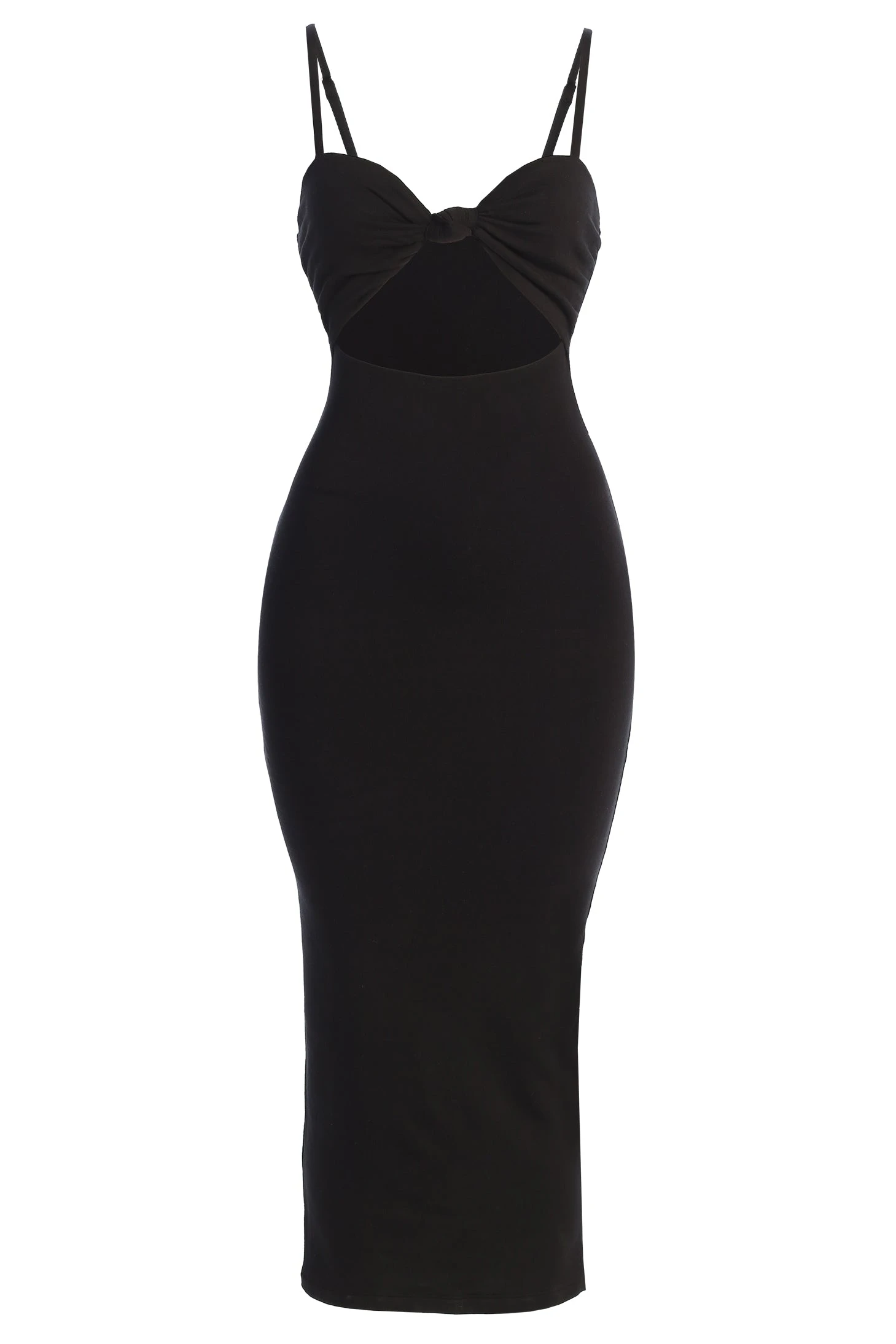 Black Midnight Memories Midi Dress - Image 3