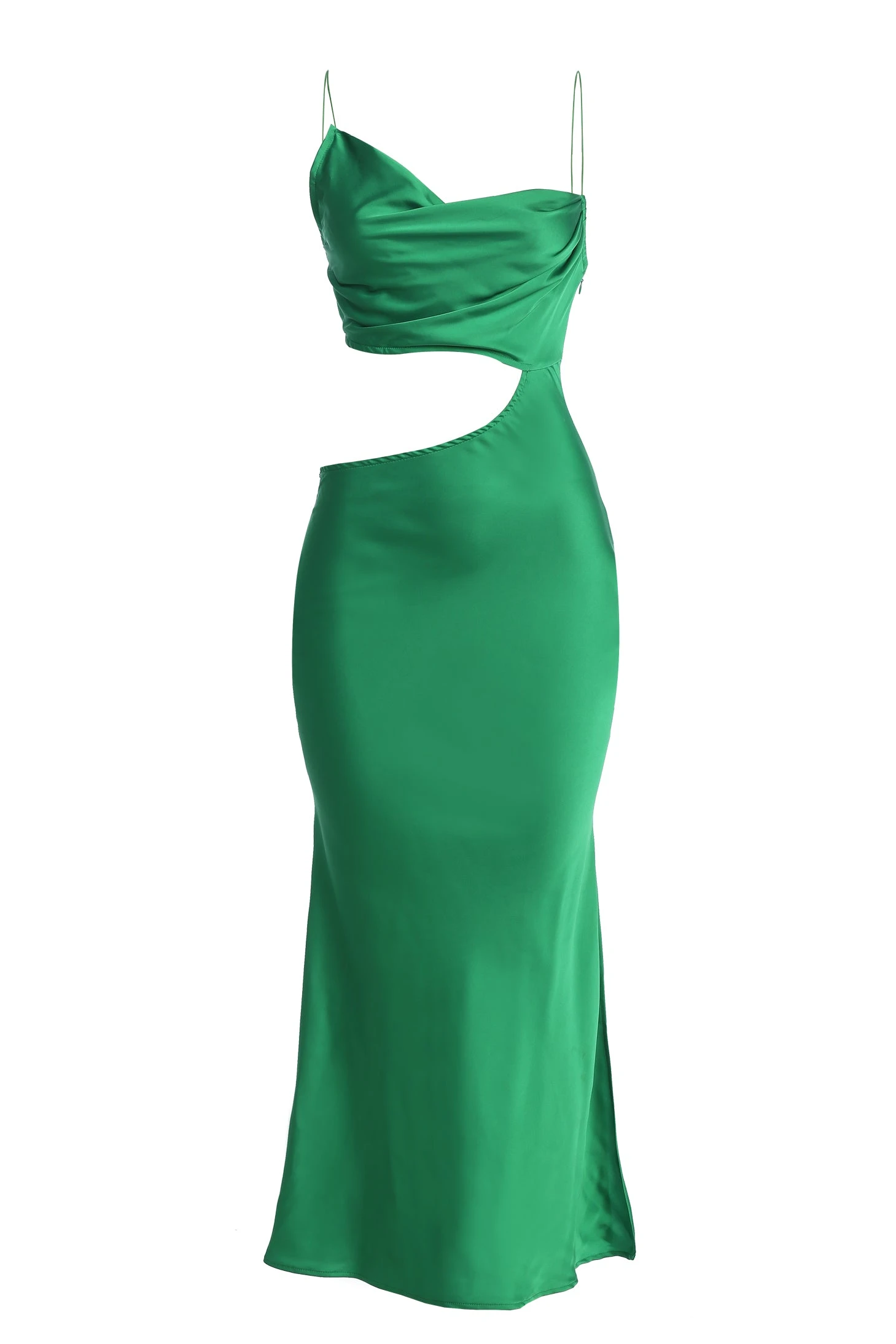 Green Maurine Cutout Dress - Image 2