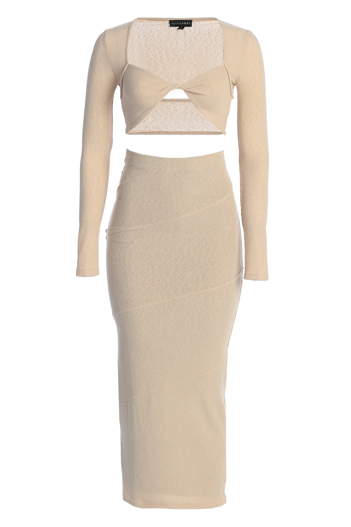 Beige All About You Skirt Set - Image 3