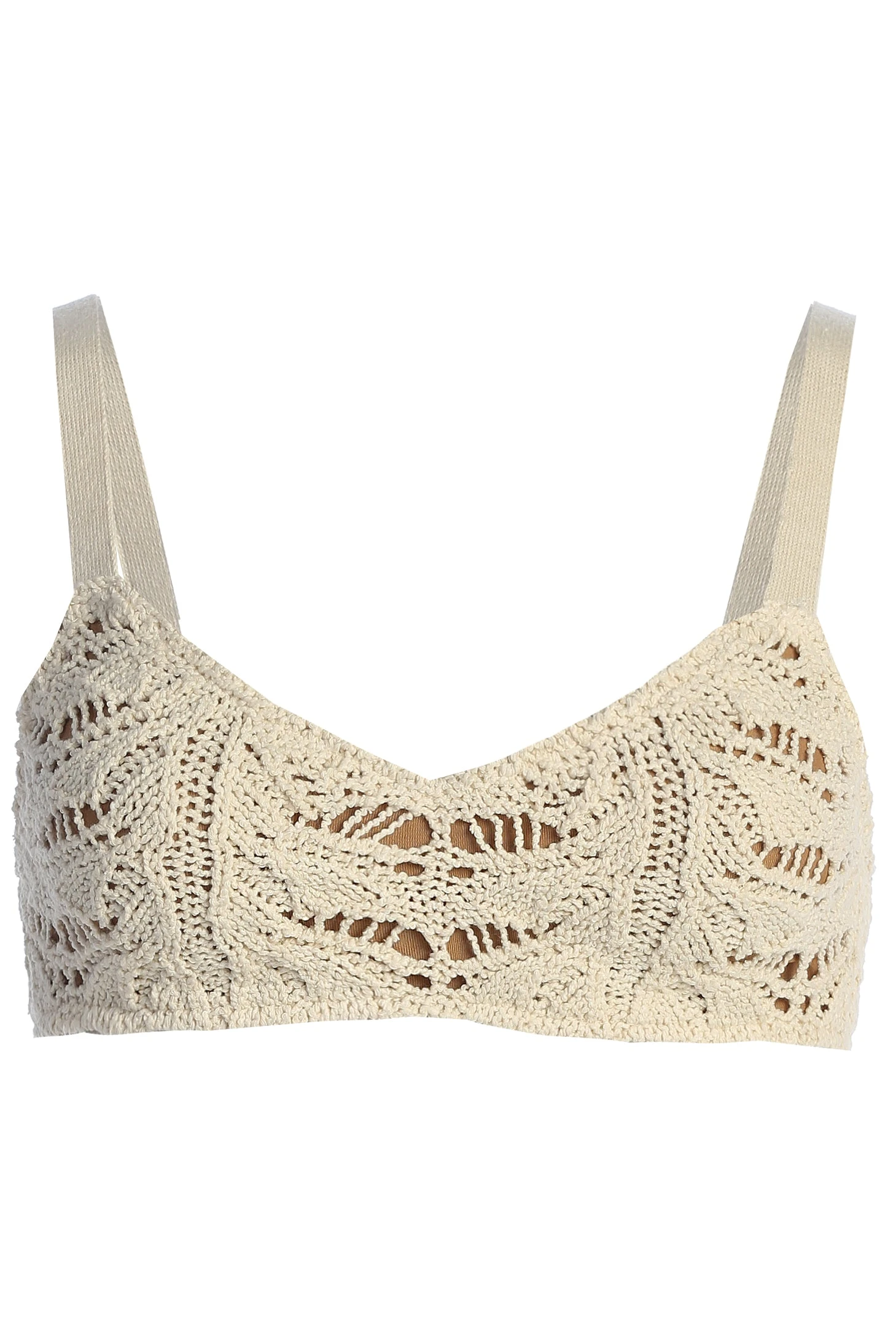 Buttercream Ocean Eyes Crochet Top - Image 3