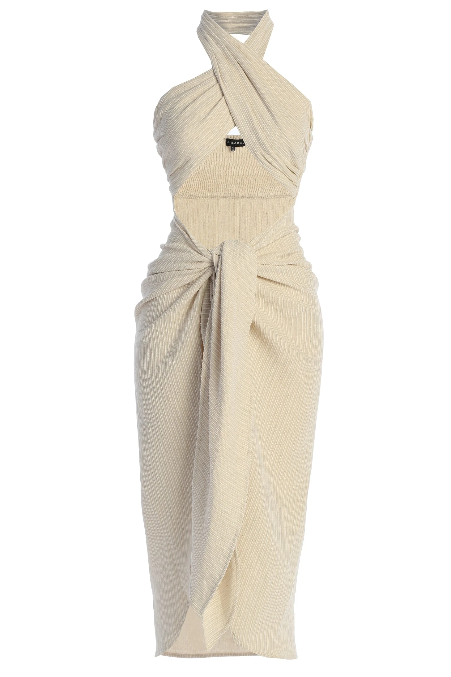 Cream Linen Sahara Dress - Image 2
