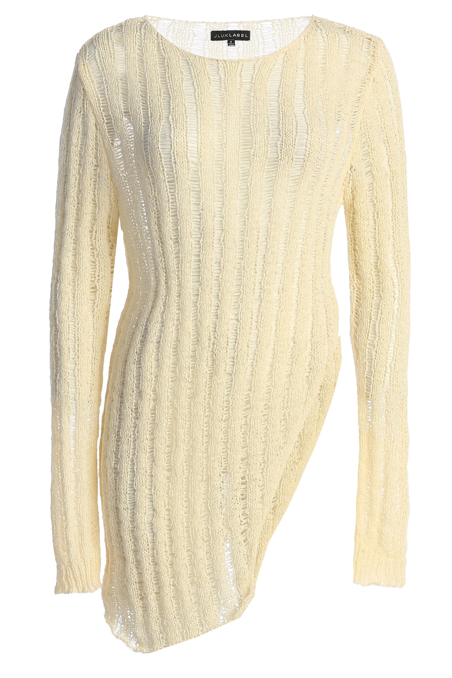 Cream Natalya Rib Knit Top - Image 2