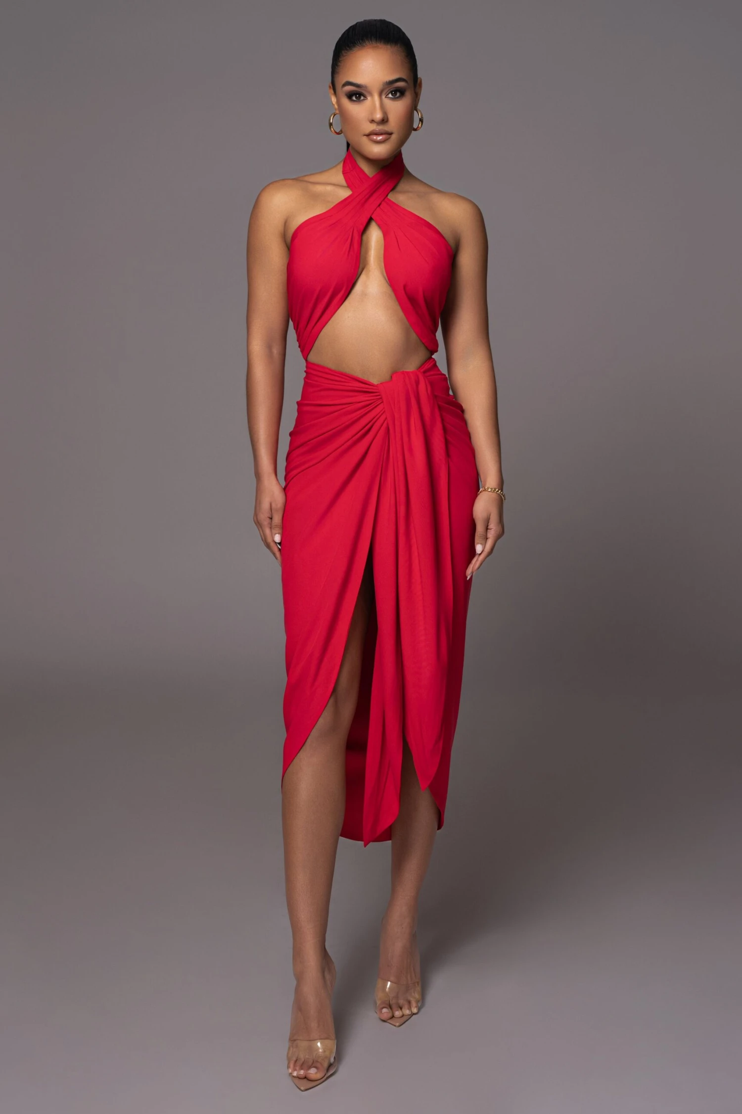 Red Sahara Dress - Image 7