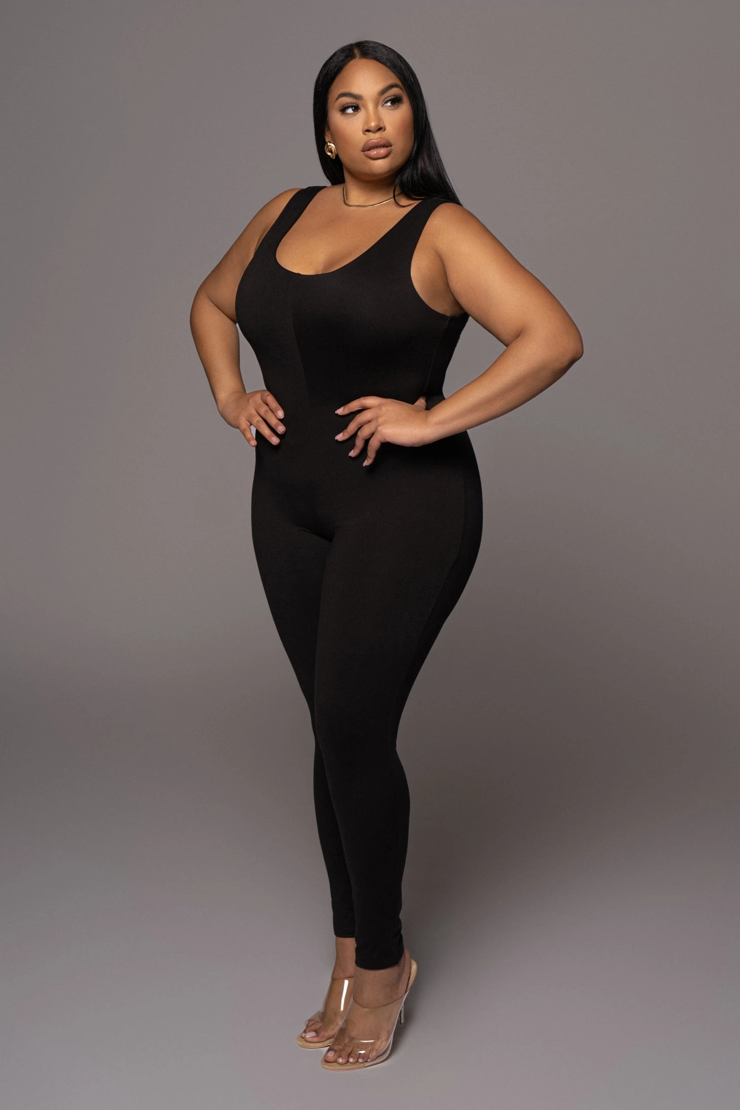 Black Alo Double Layer Jumpsuit - Image 5