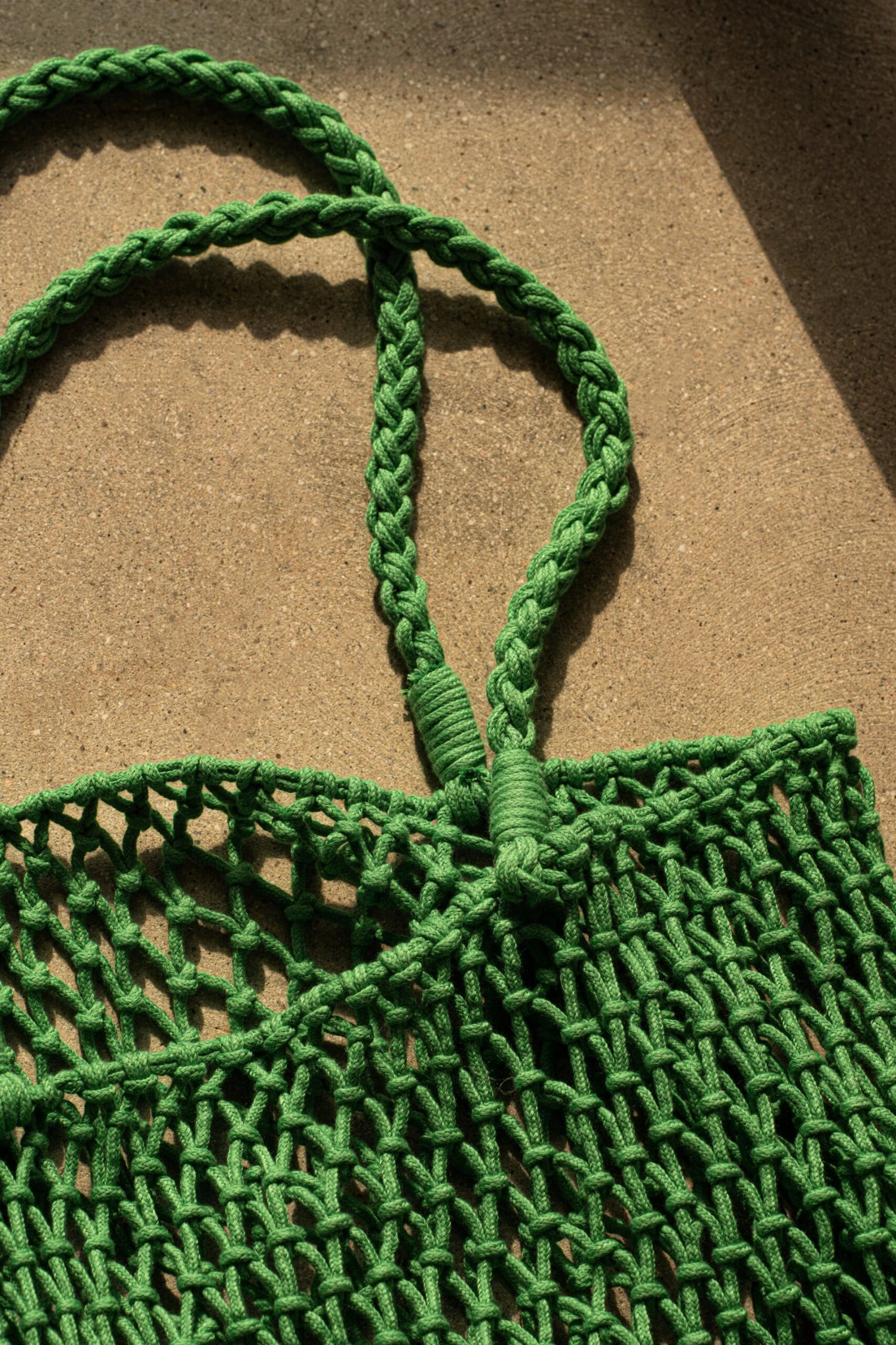 Green Sun Seeker Hallow Out Tote Bag - Image 2