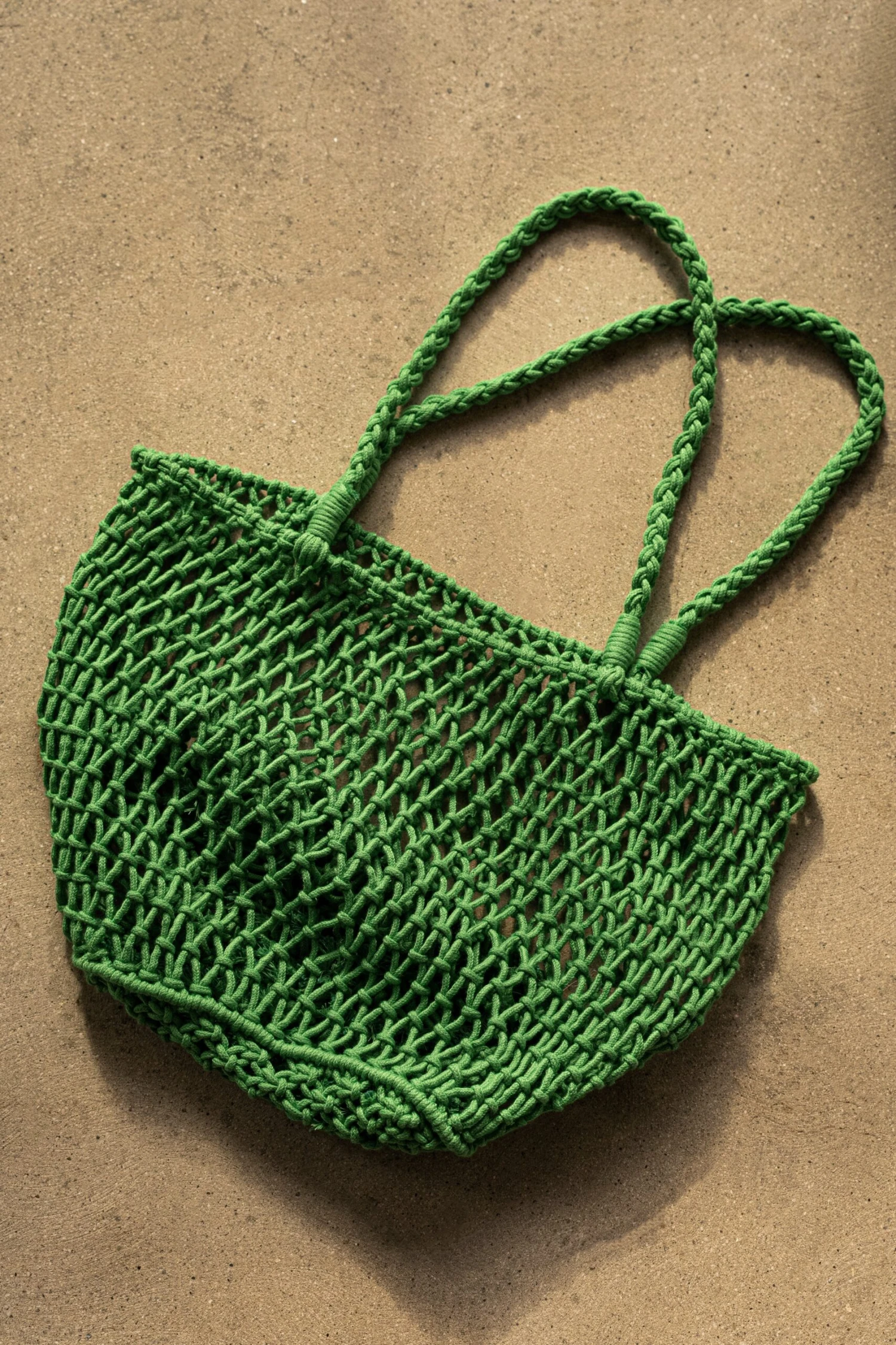Green Sun Seeker Hallow Out Tote Bag