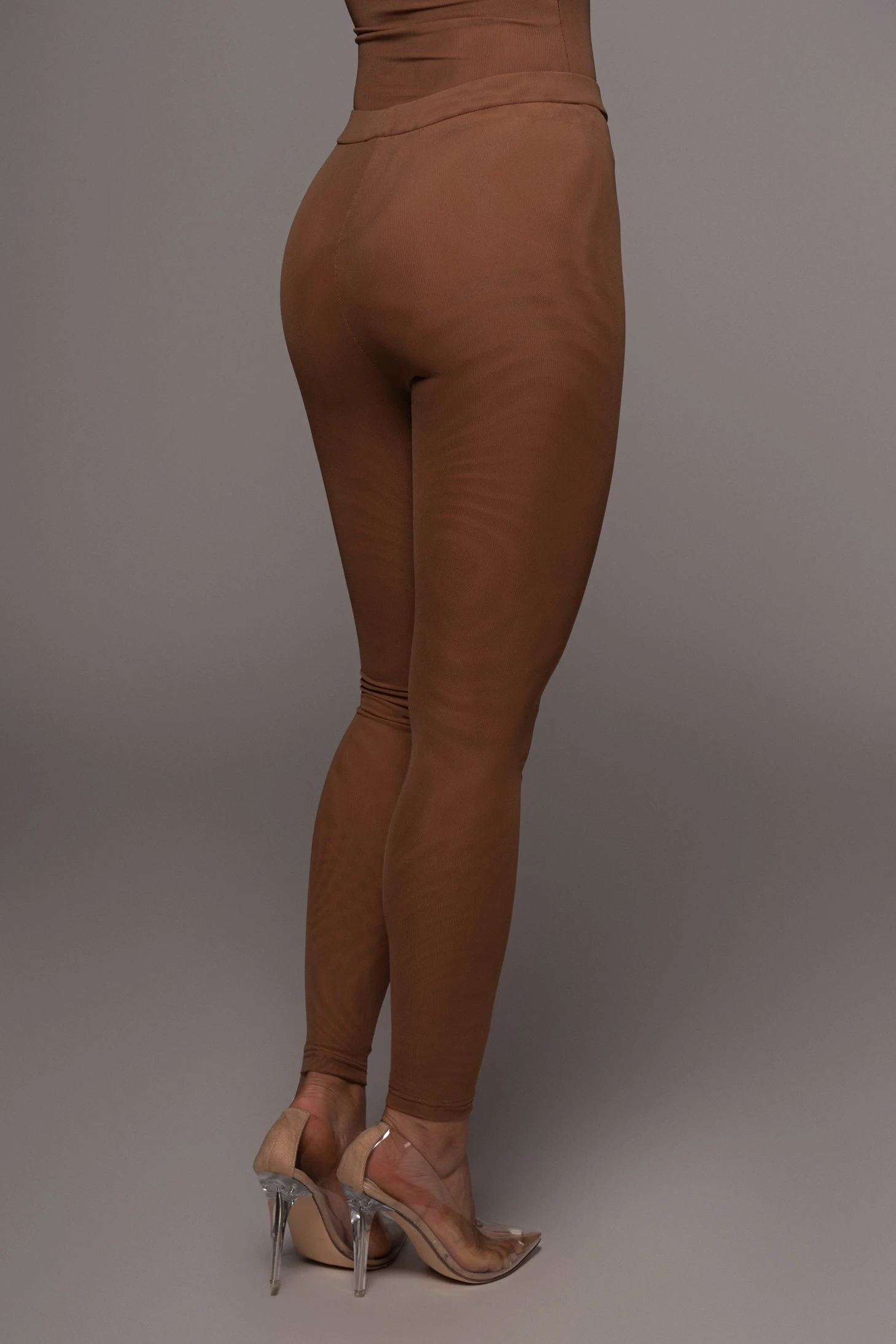 Pecan Nina Mesh Pants - Image 8