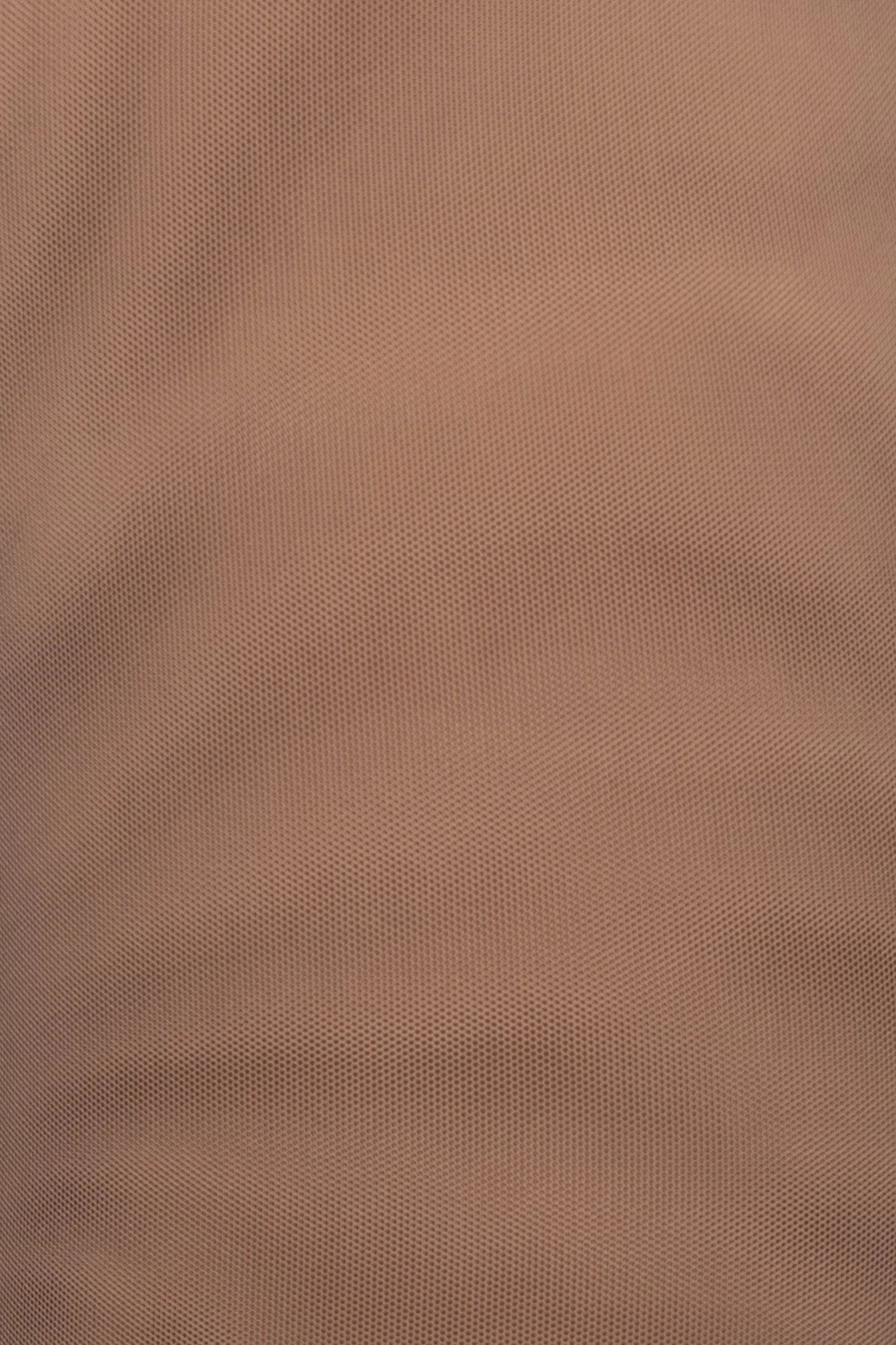 Beige Mesh Essentials Tank Bodysuit Undergarment - Image 8