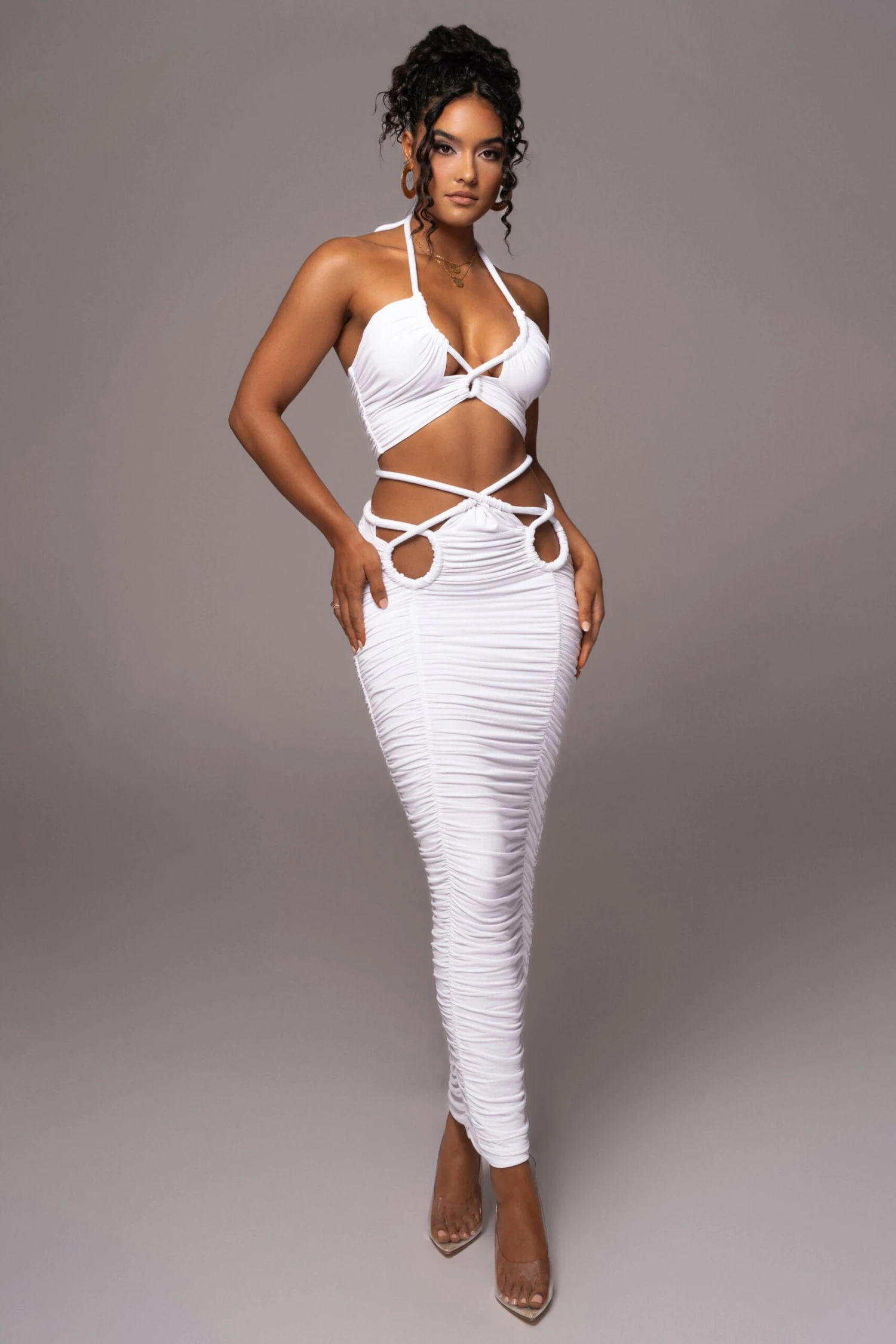 Ivory Go The Distance Skirt Set - Image 3