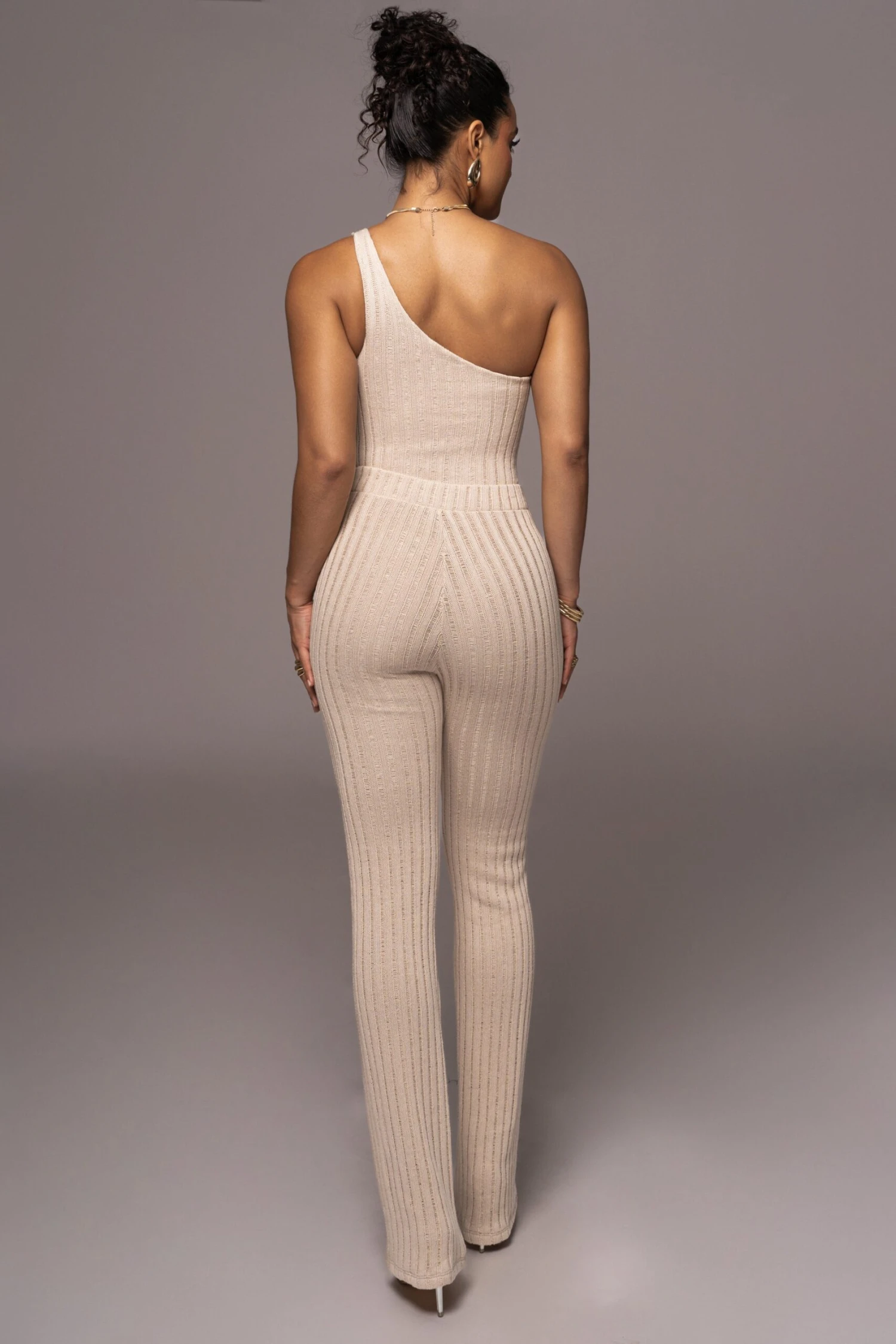 Natural Malibu Nights One Shoulder Bodysuit - Image 8