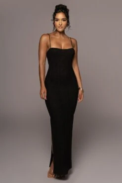 Noir Cabana Views Crochet Dress