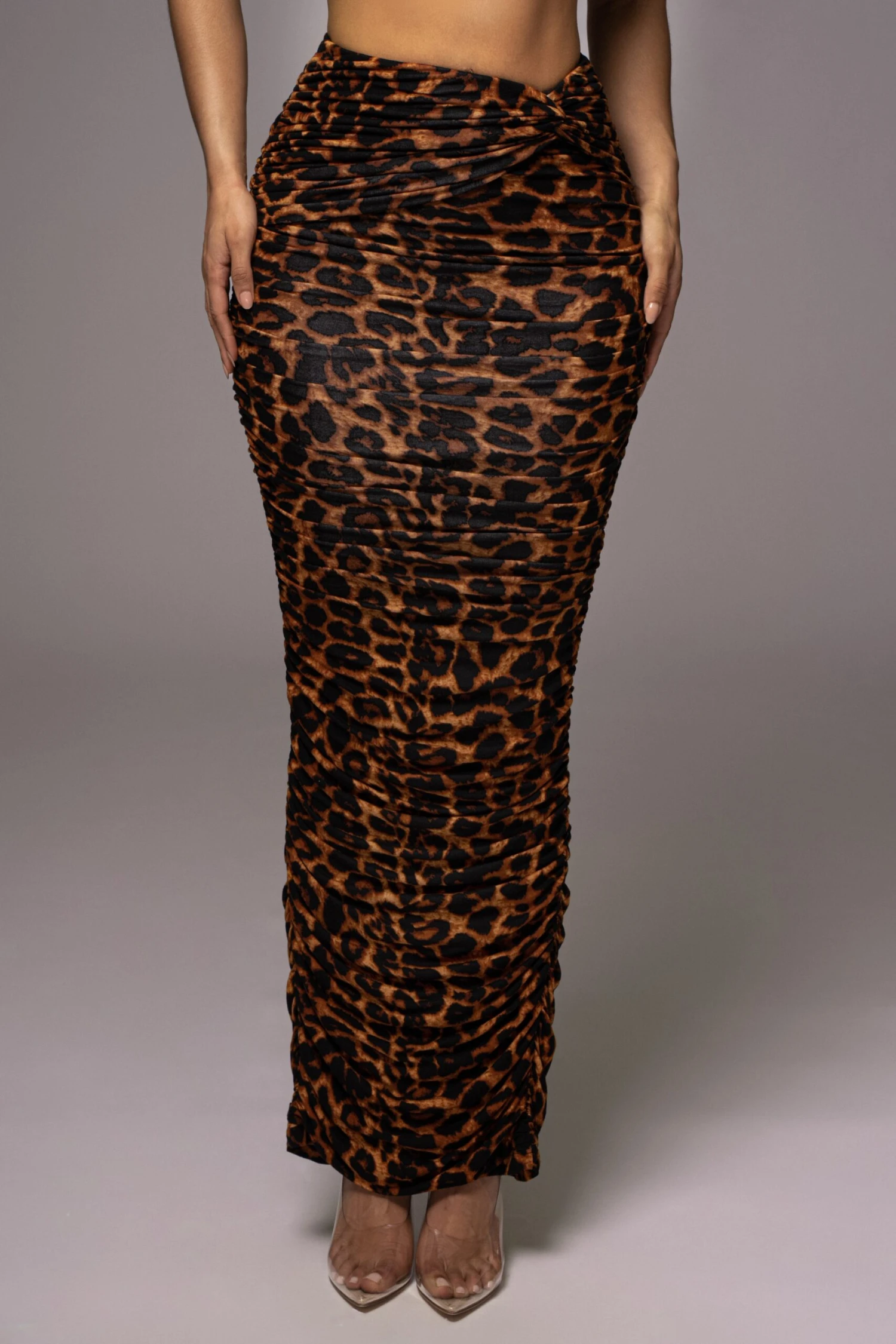 Leopard Lead You On Skirt Set - Image 4