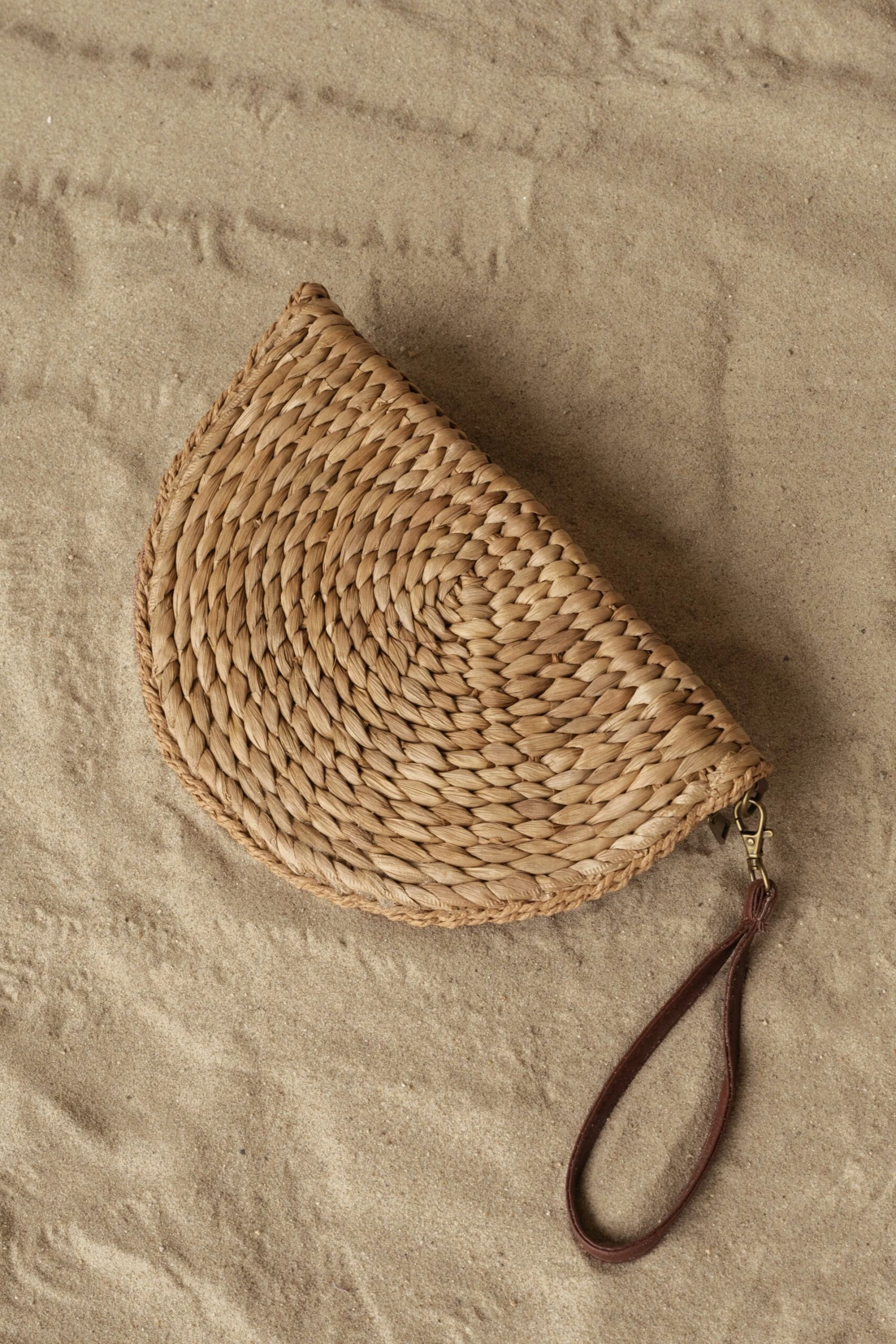 Natural Atlantic Woven Clutch