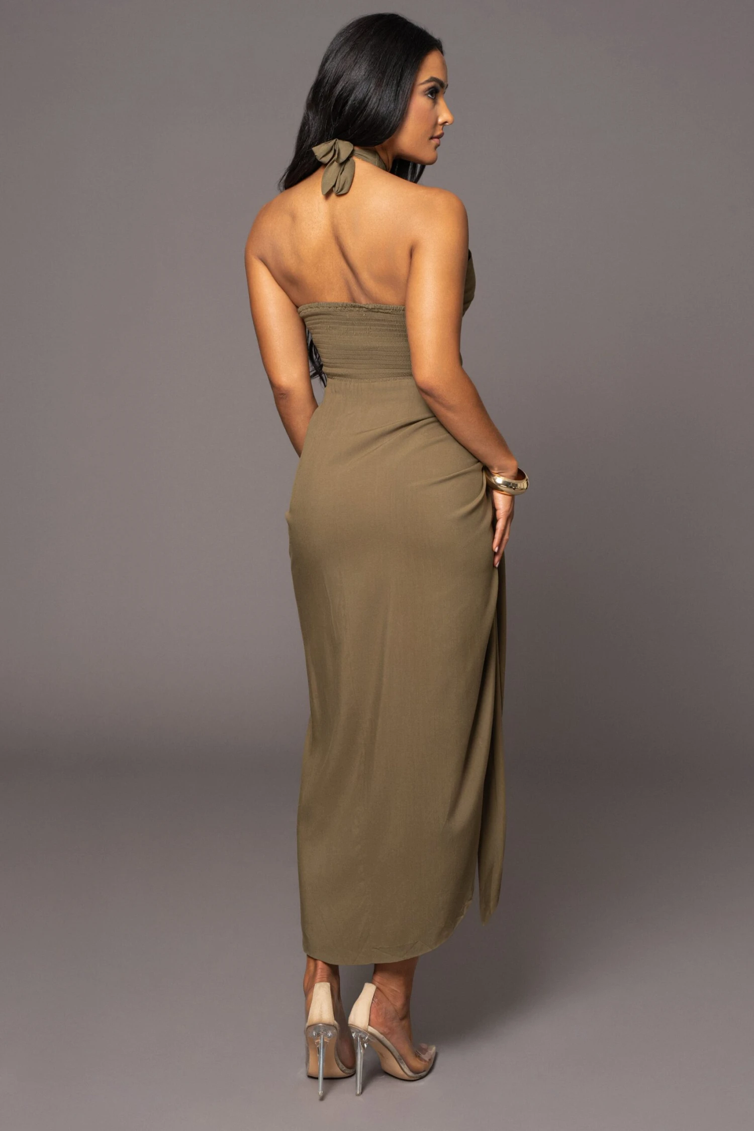 Olive Sahara Dress - Image 14