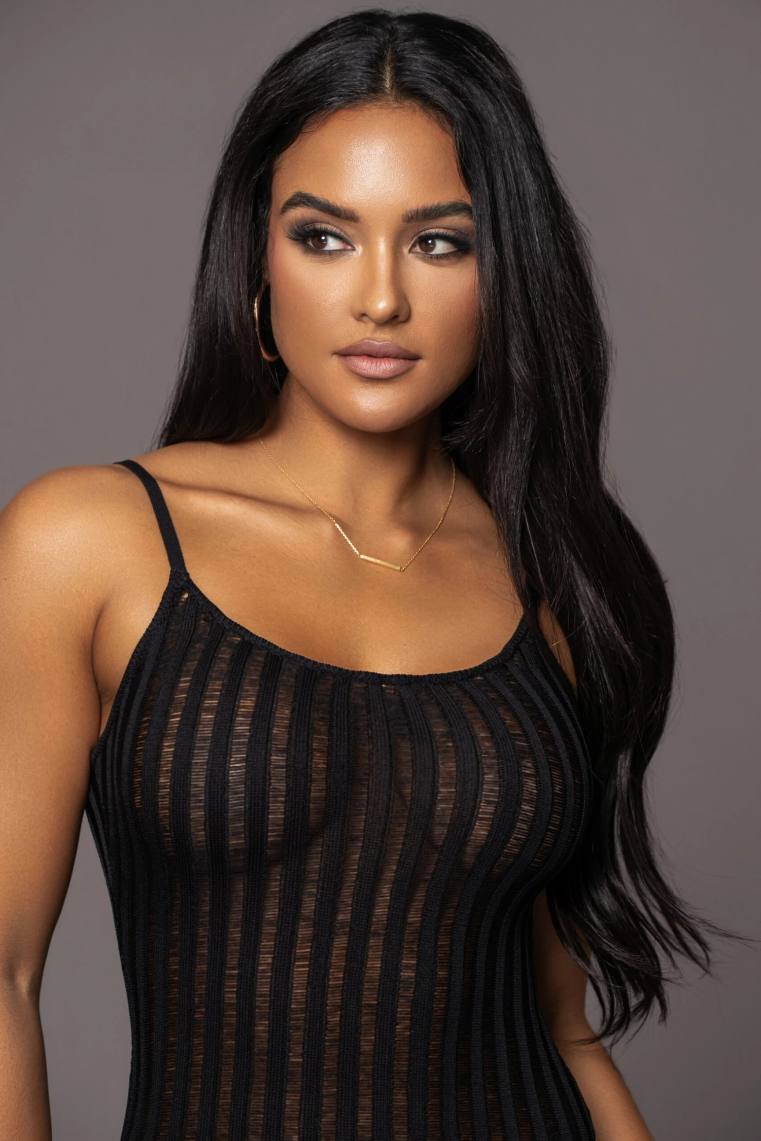 Black Palmira Mini Dress - Image 6