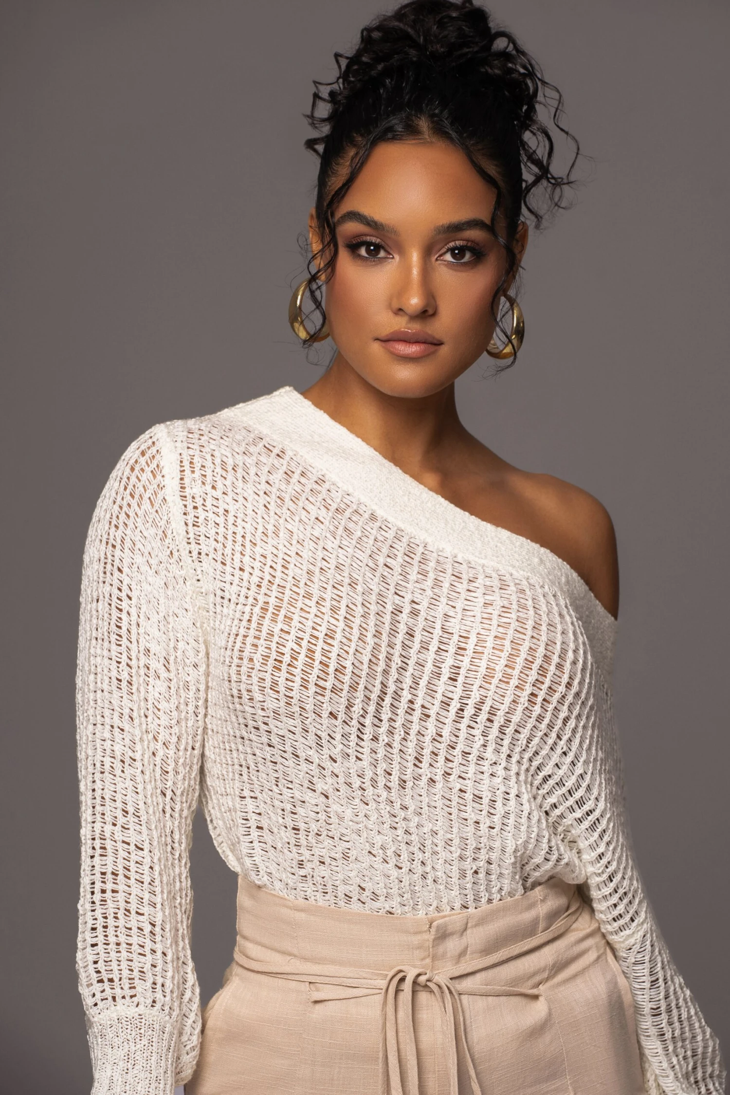 Ivory No Turning Back Off-Shoulder Top - Image 4