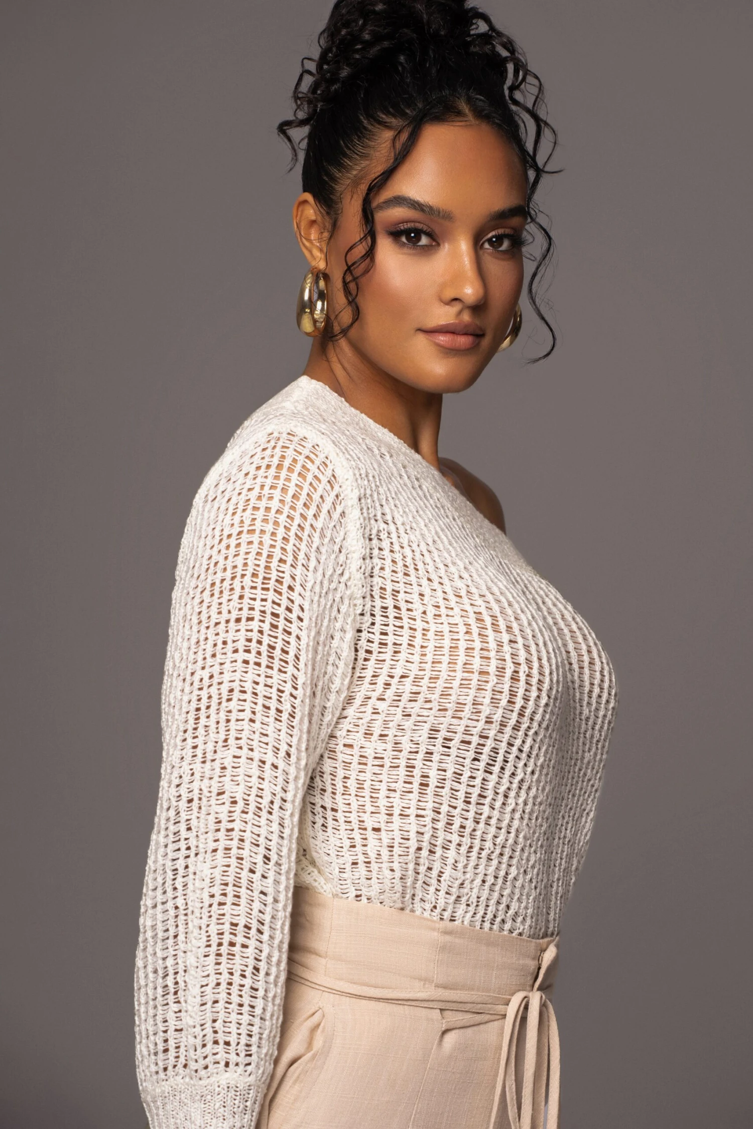 Ivory No Turning Back Off-Shoulder Top - Image 5