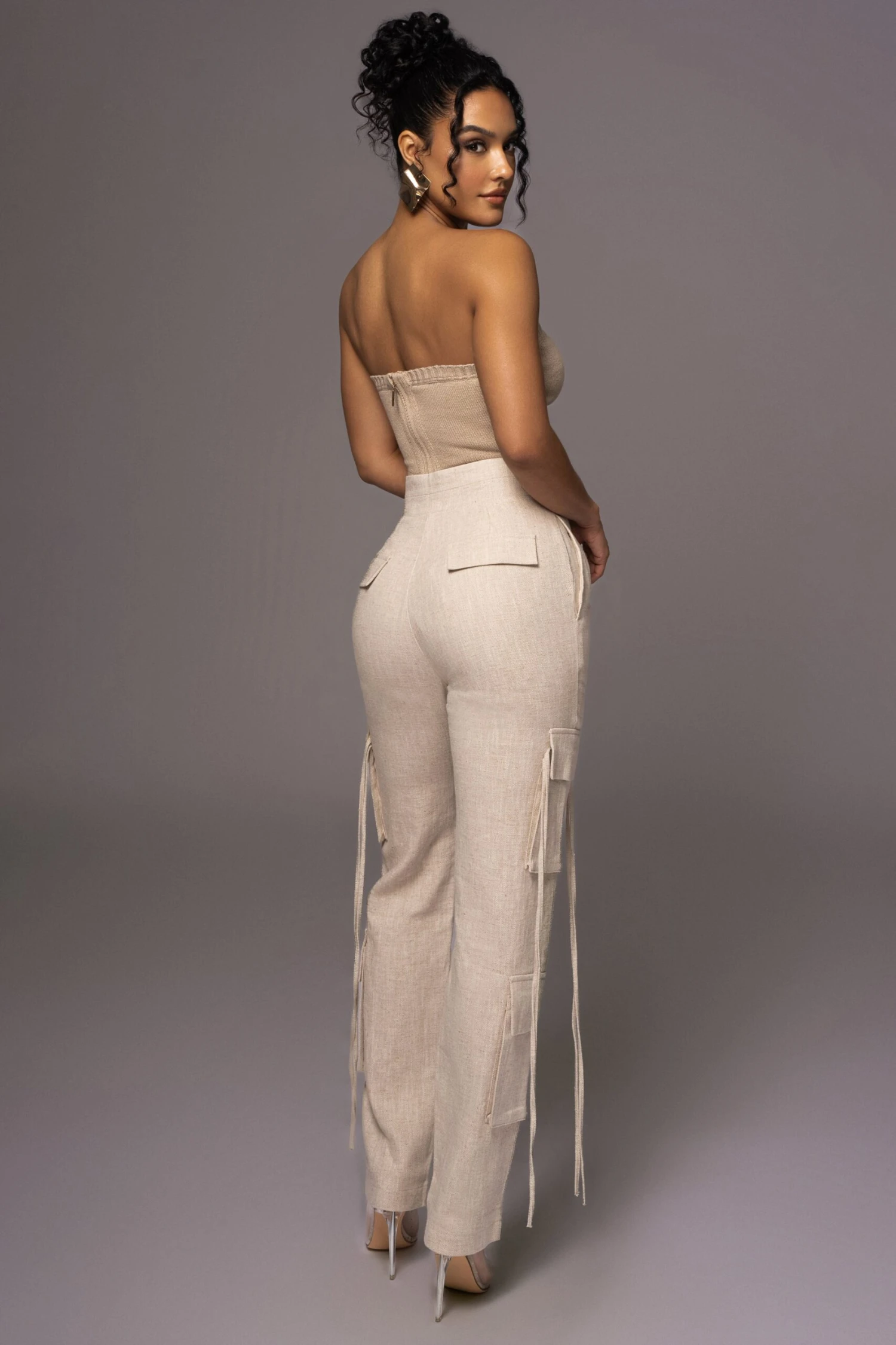 Natural Better Half Linen Utility Pants - Image 6