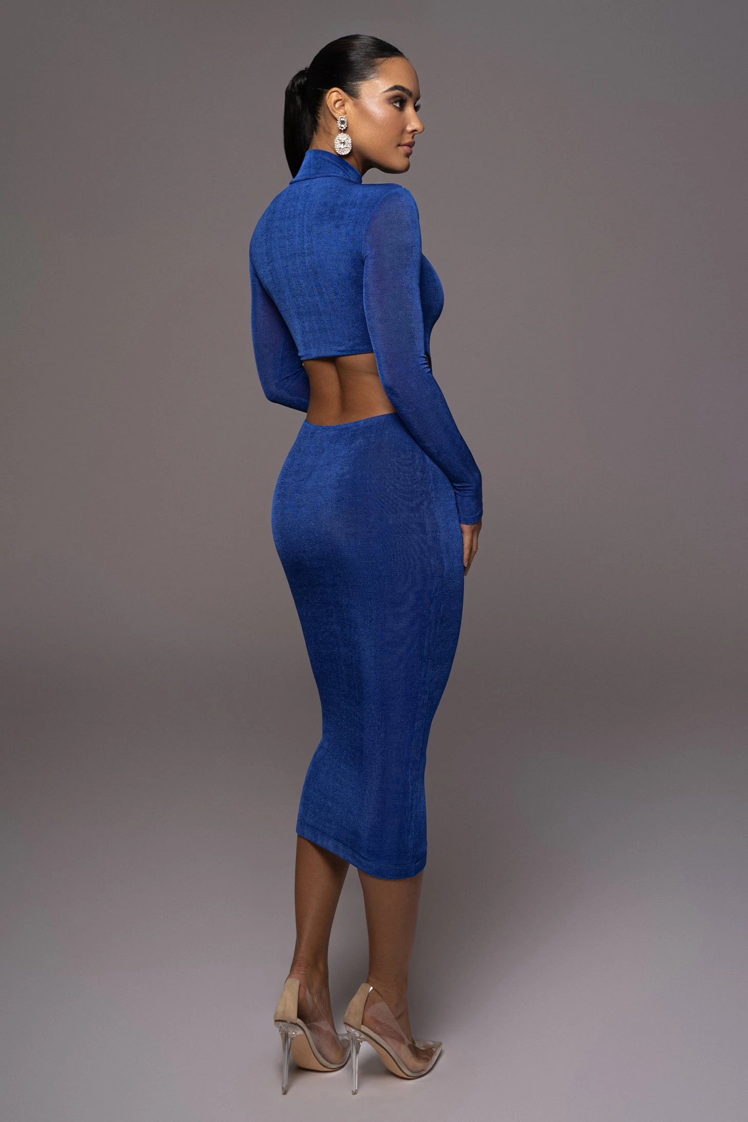 Royal Blue Made For You Dress - Image 7