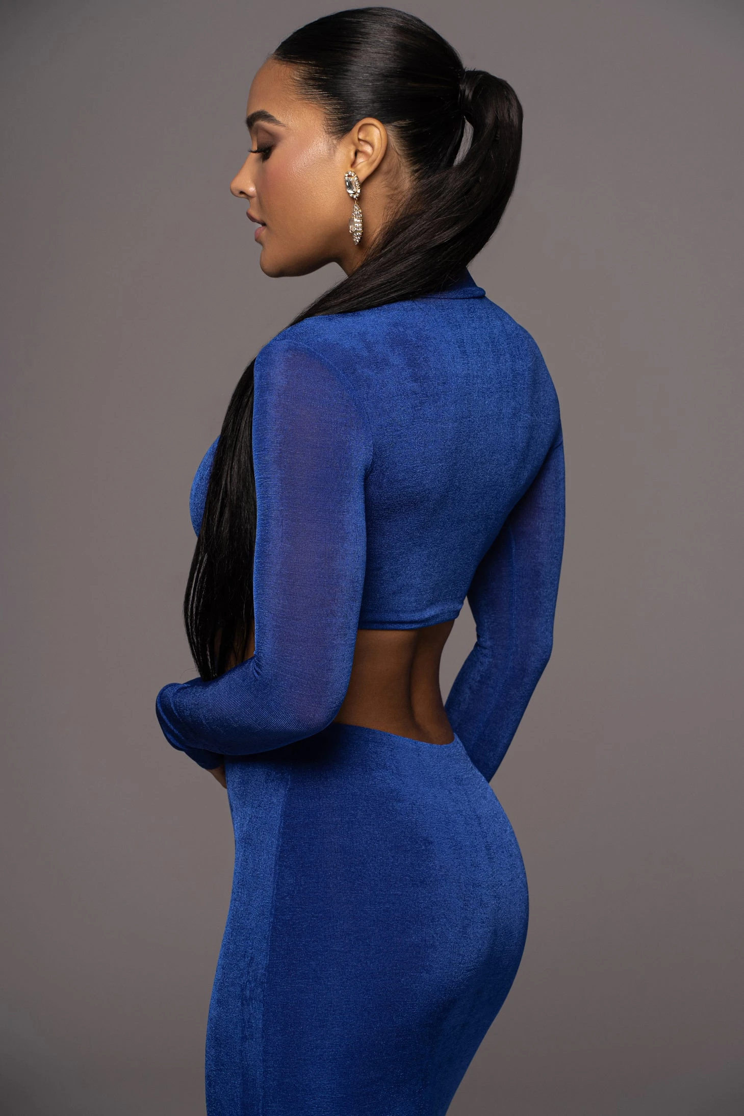 Royal Blue Made For You Dress - Image 6