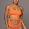 Tangerine Pull Me Closer Bodysuit