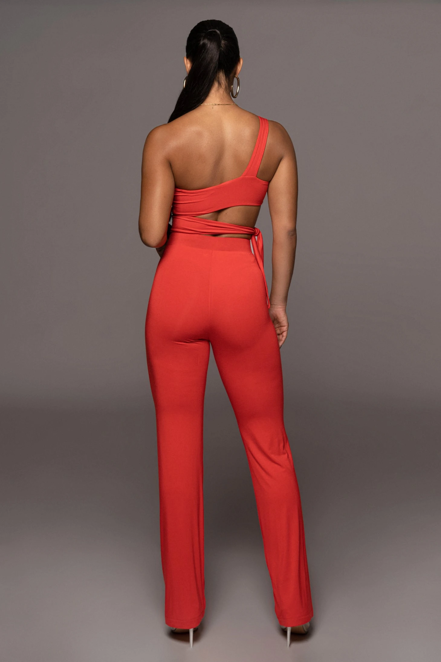 Jluxbasix Red Not So Yoga Pants - Image 6
