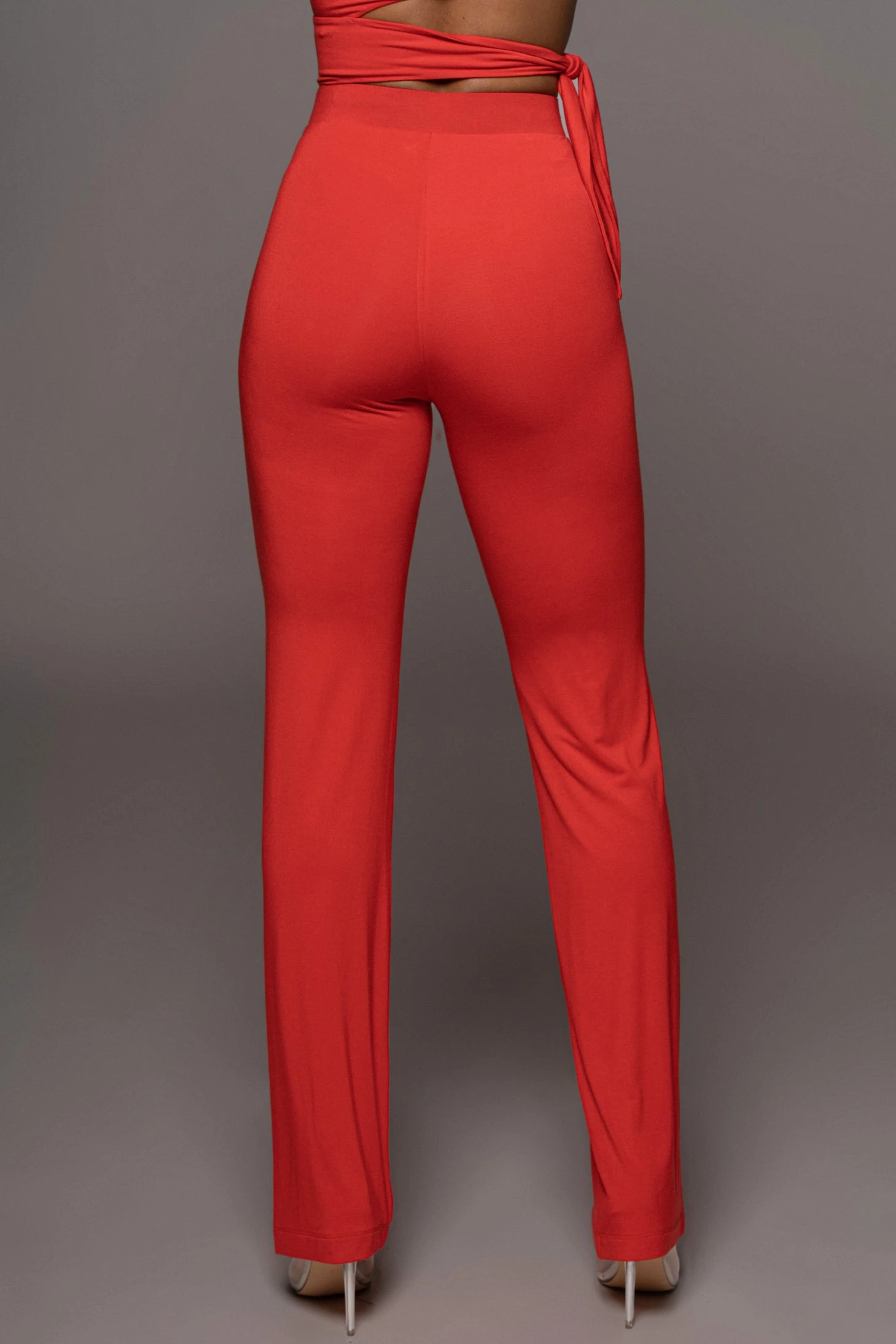 Jluxbasix Red Not So Yoga Pants - Image 7
