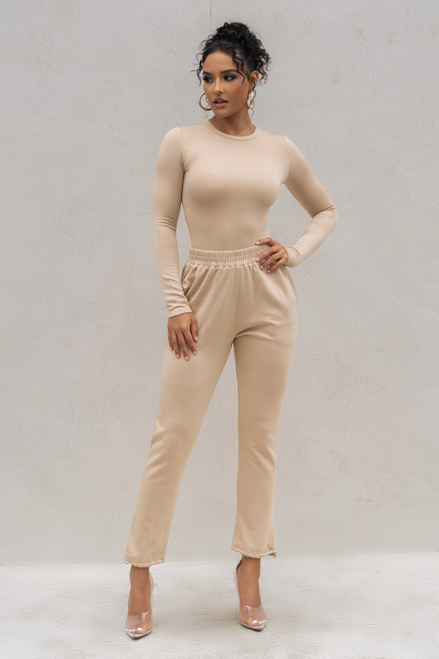 Beige No Limits Joggers - Image 7