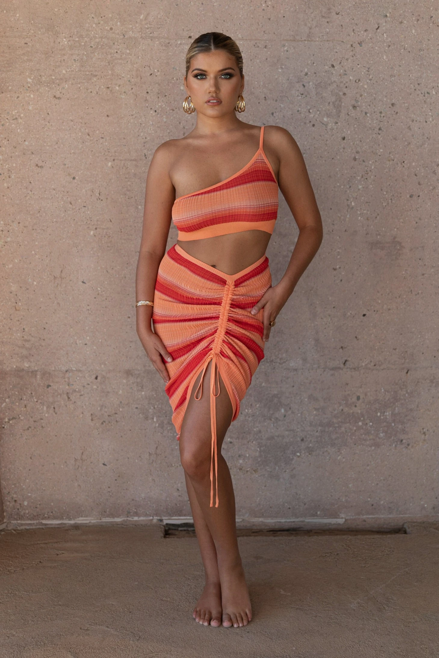 Red Good Times Crop Top - Image 4